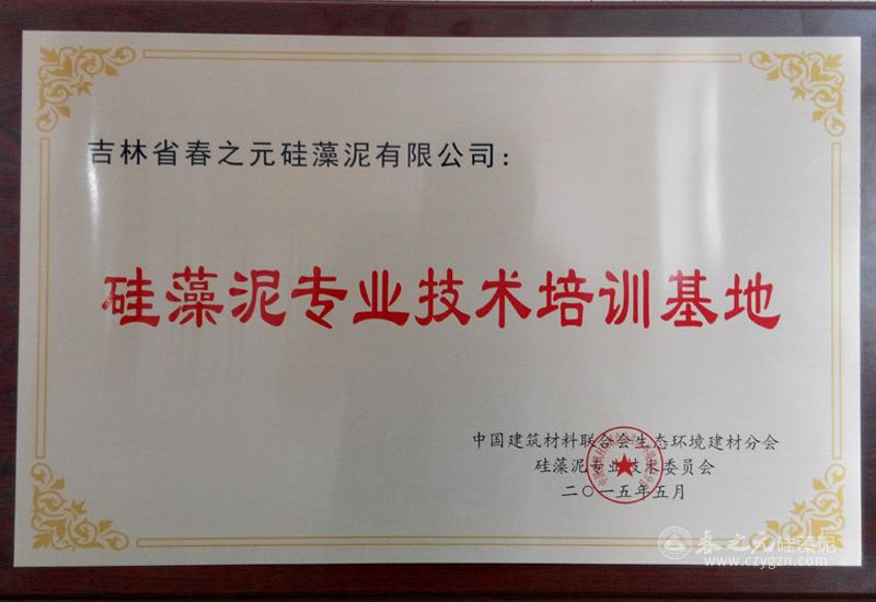 硅藻泥專(zhuān)業(yè)技術(shù)培訓(xùn)基地