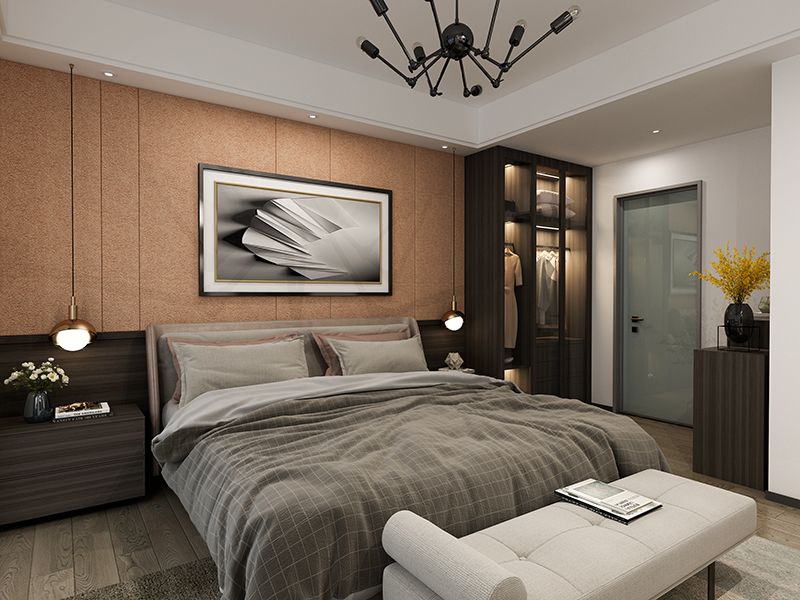 幻影絲-深紅咖色效果圖