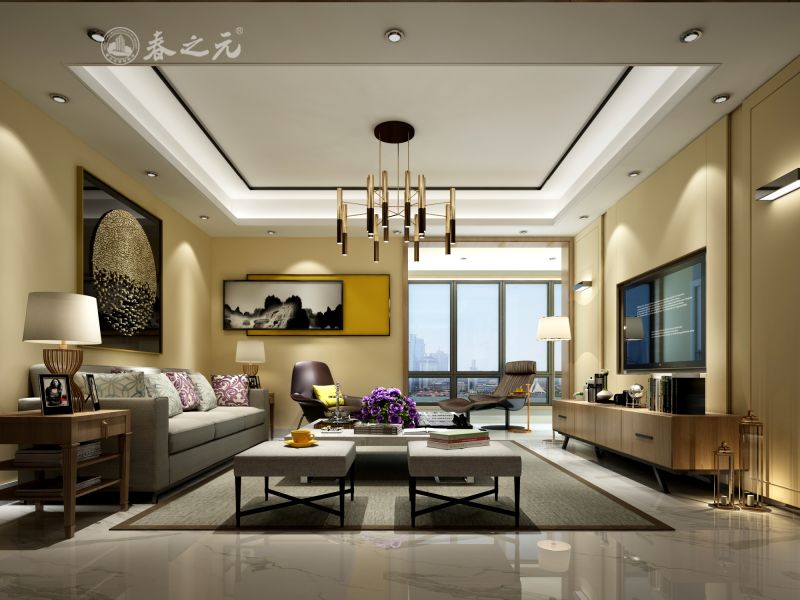 水性硅藻泥-黃效果圖