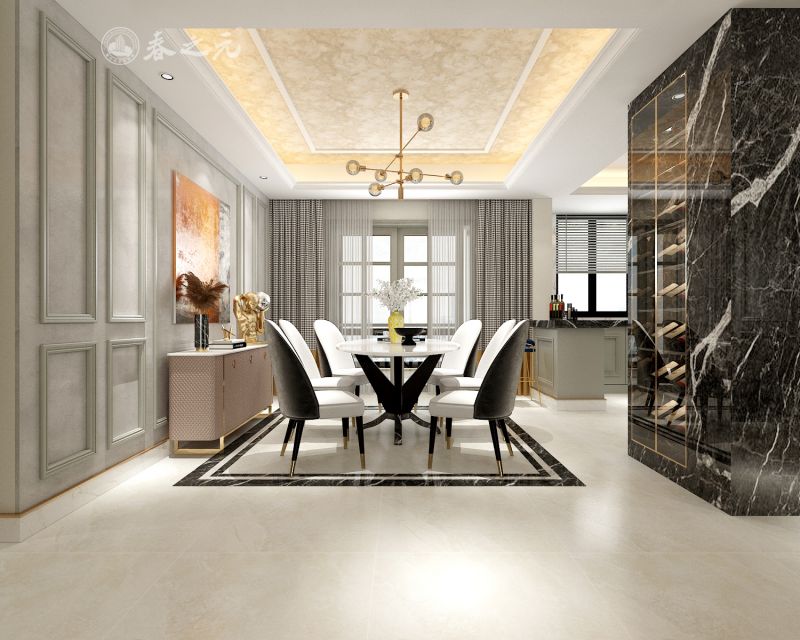 祥云石紋效果圖