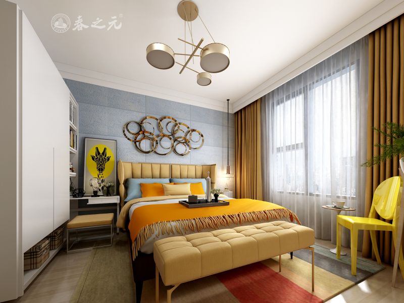 藍(lán)天白云效果圖